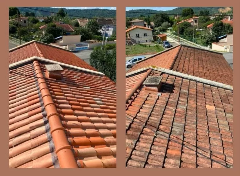 Nettoyage de toiture
