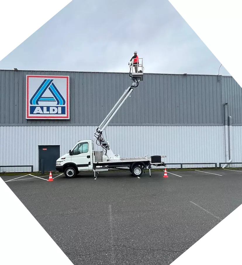 devanture Aldi Toulouse